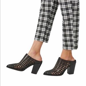 Anthropologie Dolce Vita Kacie Mule, Black Size 7 NWOB